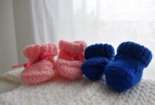 two-sets-baby-wool-shoes